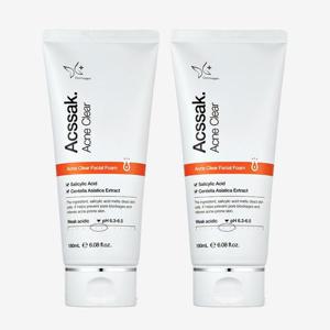 더마겐 아크싹 폼클렌징 180mL 1+1 / 여드름 완화 기능성