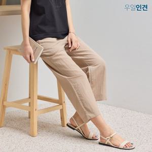 [우일인견] 여성 여름 인견 와이드 팬츠