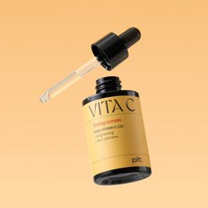 플렌티플랜트 비타 C 토닝 세럼 25ml 광채 진정 세럼 미백 비타민 세럼 주름개선