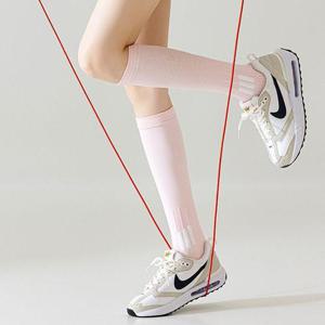 스포츠양말 여성용 스포츠 압박 롱 양말