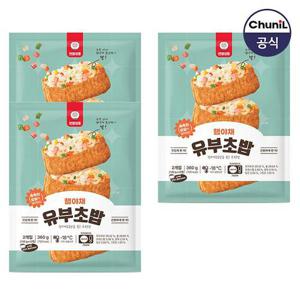 [천일식품]냉동 햄야채유부초밥 360g 3봉