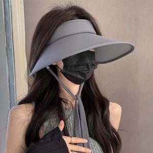[룽스_65]자외선차단 쿨링끈 탈부착 여름 썬캡 모자