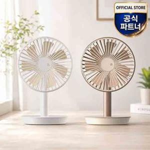 듀플렉스 무선 데스크팬 선풍기 탁상용 사무실 휴대용 캠핑 야외