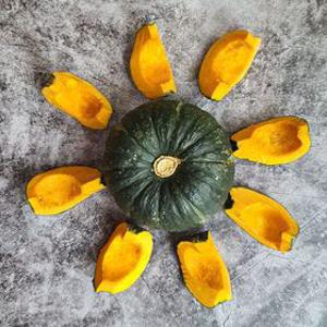 [6/16일 출고] 노오란 속살의 맛있는 제주 미니 단호박 보우짱 1.5kg 3kg