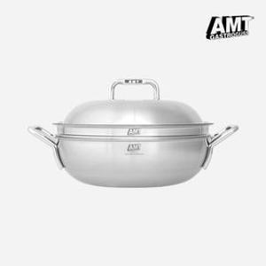 [박스훼손/S급리퍼] AMT 316Ti스텐 통5중 샤프 파티웍 28cm