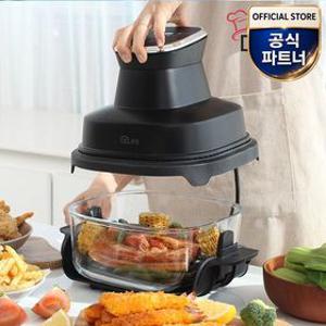글라스에어프라이어 오븐 데우기 치킨조리 투명바스켓