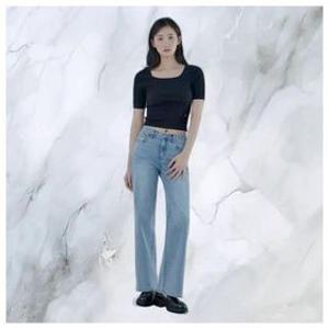 게스26SS 여성 LBL 저온스 세미 와이드 OQ2DE105 정가 119,000원 499902