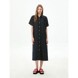 [공식][정상가:239,000원] 린넨 블렌드 데님 셔츠 원피스 T32G1NOP02TWL11AP