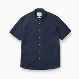 반팔 시어서커 레귤러핏 셔츠 (ASSAM26971NYX)
