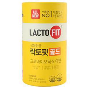 락토핏 골드 유산균 프로바이오틱스 아연 6개 300포 300일분 (1개 50포)