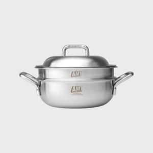 [박스훼손/S급리퍼] AMT 316Ti스텐 통5중 샤프 멀티쿠커 20cm