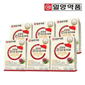 굿모닝 간건강 밀크씨슬 30정 6박스 6개월