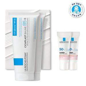 [라로슈포제] NEW 시카플라스트 밤 B5+ 100ml X2개 + 톤업 로지 선 3ml X 2개