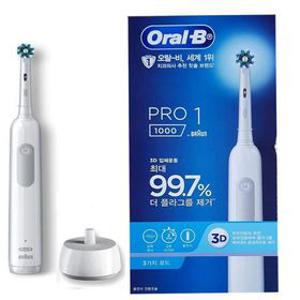 오랄비 전동칫솔 Pro 1000 화이트