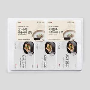 사미헌 갈비탕 3팩 3kg + 아롱사태 곰탕 2팩 1kg , 총 5팩