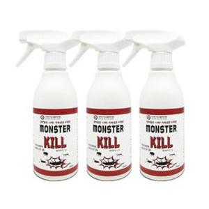 몬스터킬 300ml 3병 지네 퇴치 돈벌레 약 노래기 퇴치제 그리마 초파리 날파리 살충제 트랩 벌레 판데스