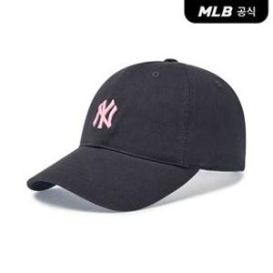 [카리나PICK][공식] 공용 루키 언스트럭쳐 볼캡 NY (L.Black) 3ACP7701N-50BKL