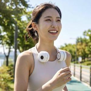 [바덴] 넥밴드 선풍기 화이트 DK-5010-BA