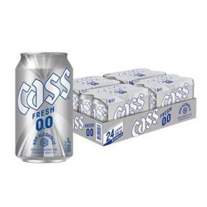 카스 0.0 355ml X 24캔, 논알콜 탄산음료