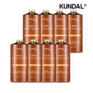 [쿤달] 시그니처 3배 초고농축 리치 퍼퓸 엑스퍼트 섬유유연제 엠버바닐라 1580ml x8개