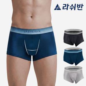 [라쉬반] H분리 나무소재 남성팬티 프리미엄 셀루켓 무브 3종