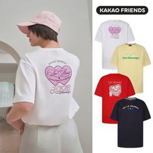 카카오프렌즈 여성 냉감 그래픽 에센셜 티셔츠 1종