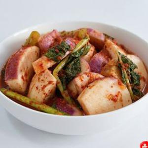 해풍맞고 자란 강화도 아삭 순무김치  100% 국내산 1kg