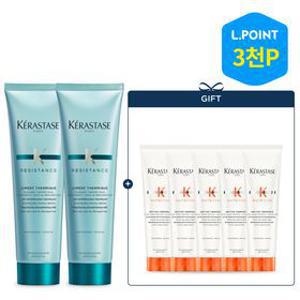 [6적립][본품용량증정] 듀오 세트 시몽 테르미크 노워시 트리트먼트 150ml(+뉴트리티브 테르미크 30ml 5개)