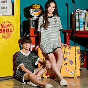 마밤 MSMV 접촉냉감 브리즈S/T 아동 주니어 잠옷 실내복 키즈 5부 내의 7Color