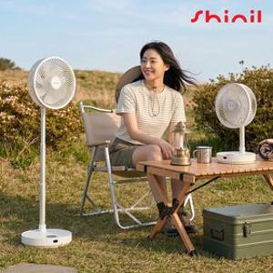 [4%쿠폰+7%페이] 26년형 신일 BLDC 10인치 폴더블팬 접이식 캠핑용 무선선풍기 SIF-H32CIV