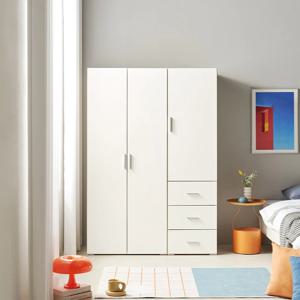by casamia 일상고백 클라로 옷장 130cm (80cm옷장+50cm서랍형옷장)
