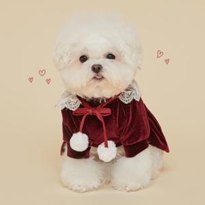 벨벳 진주 드레스 케이프 SET DW2WO3560
