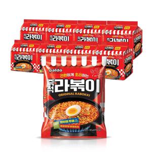 팔도 라볶이 32개입 (4개입번들 x 8개) / 봉지라면