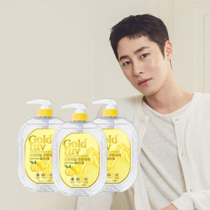 오리지널 식초&레몬 주방세제 레몬향 용기 1L 3개