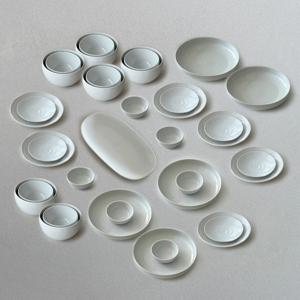 르블랑 6인 긴접시 포함 홈세트 39P MADE IN JAPAN