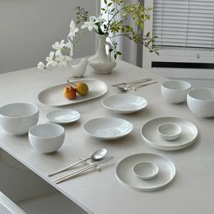 르블랑 2인 긴접시 포함 홈세트 13P MADE IN JAPAN