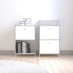 RICO 500 DOOR 1X2 모듈가구 거실장 책장 선반 도어형수납장 9color
