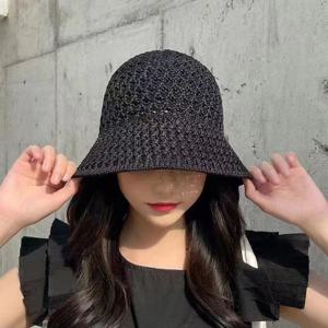 보닛햇 버킷 대두 라피아 할머니 해외여행 라탄 햇