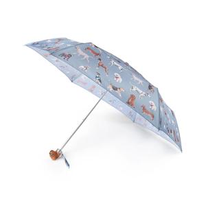 큐리오-2 UV 도그 여성 수동 3단 우양산 양우산 30cm 200g UPF 50+