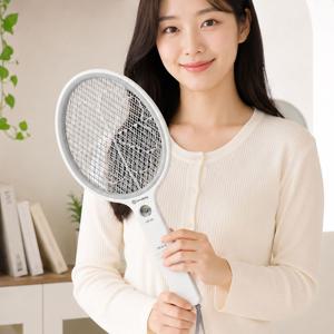 AA 건전지포함 가정 야외 휴대용 미니 전기 모기채