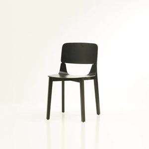 북유럽 감성 자연무늬 원목 내츄럴 블랙 카페 의자(2색) 암체어 디자인 1인