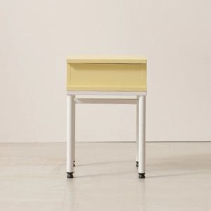 모던 스틸 미니멀 수납 화장대 의자(30cm 2색) 고급 스툴 대기 가구 낮은