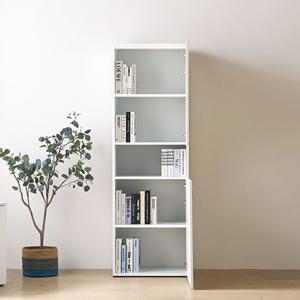 소가죽손잡이 디자인 세로라인 정리좋은 높은 선반 수납장(60cm) 시스템