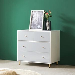 골드포인트 모던 드레서 3단 서랍장(80cm 3색) 수납 선반 소품 가구 틈새