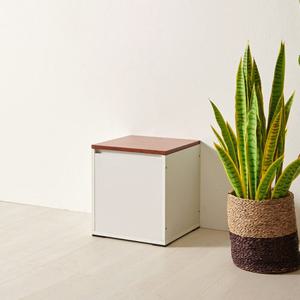 1인 탑포인트 큐브 히든수납 벤치의자(40cm 4색) 밴치 체어 거실 현관 벤취