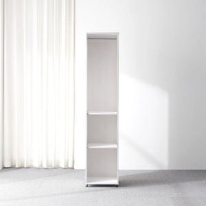 슬림타워 행거선반 전신거울 이동식 드레스 옷장(40cm) 큰 장농 보관함 1인
