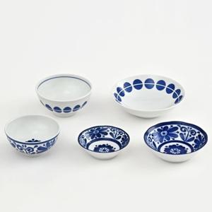 하네 일본 도자기 그릇세트 1인 5P 식기세트 혼밥 신혼부부 집들이선물
