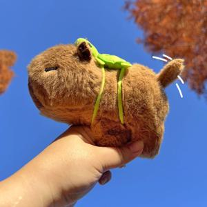 꼬리 흔드는 카피바라 팔찌 인형 손목 커플 선물 우정템 백참 거북이