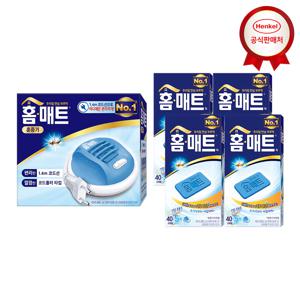 홈매트 코드롤러 훈증기 + 리필 45매 x4