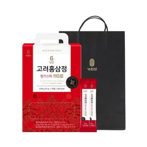6년근 고려홍삼정 원기스틱 110포 홍삼스틱